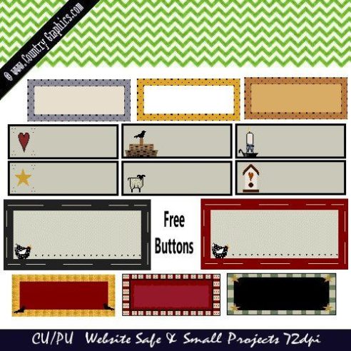 FREE BUTTONS PG 1