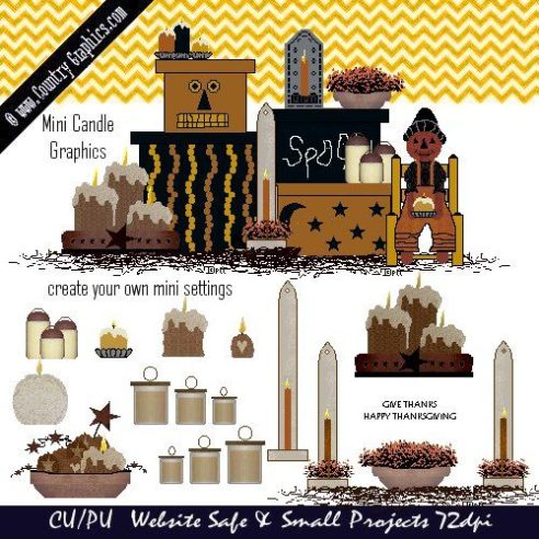 FREE CANDLE GRAPHICS PG 1