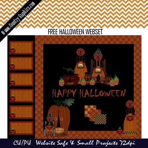 FREE HALLOWEEN WEBSET