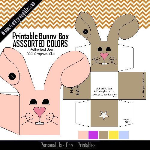 PRINTABLE BUNNY BOX