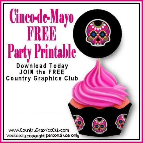 Festive Cinco-de-Mayo Party Printables