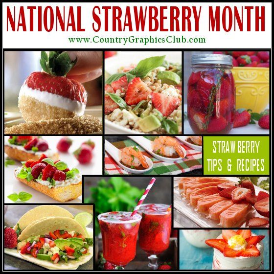 National Strawberry Month